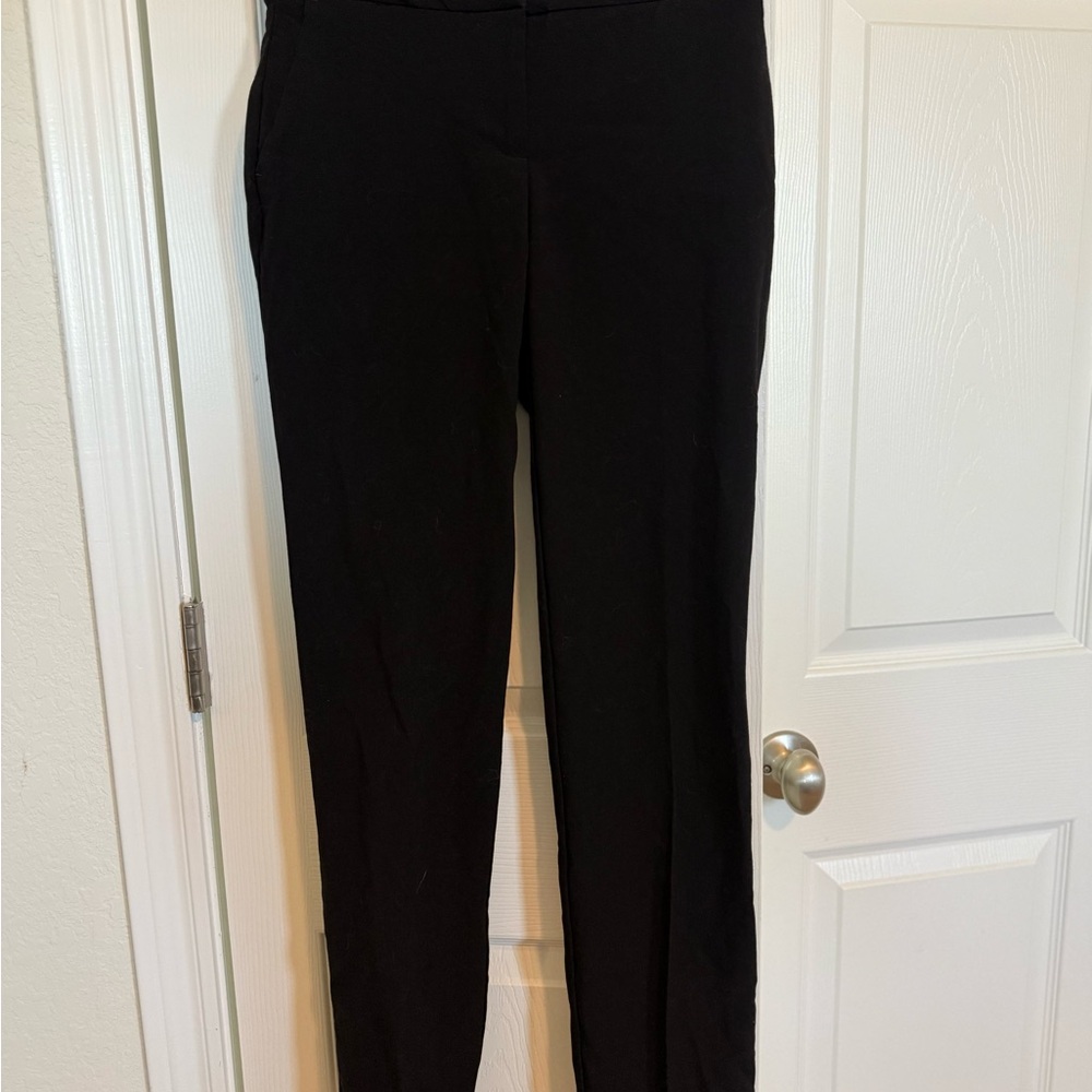 by & by Black Straight Leg Women's Slacks